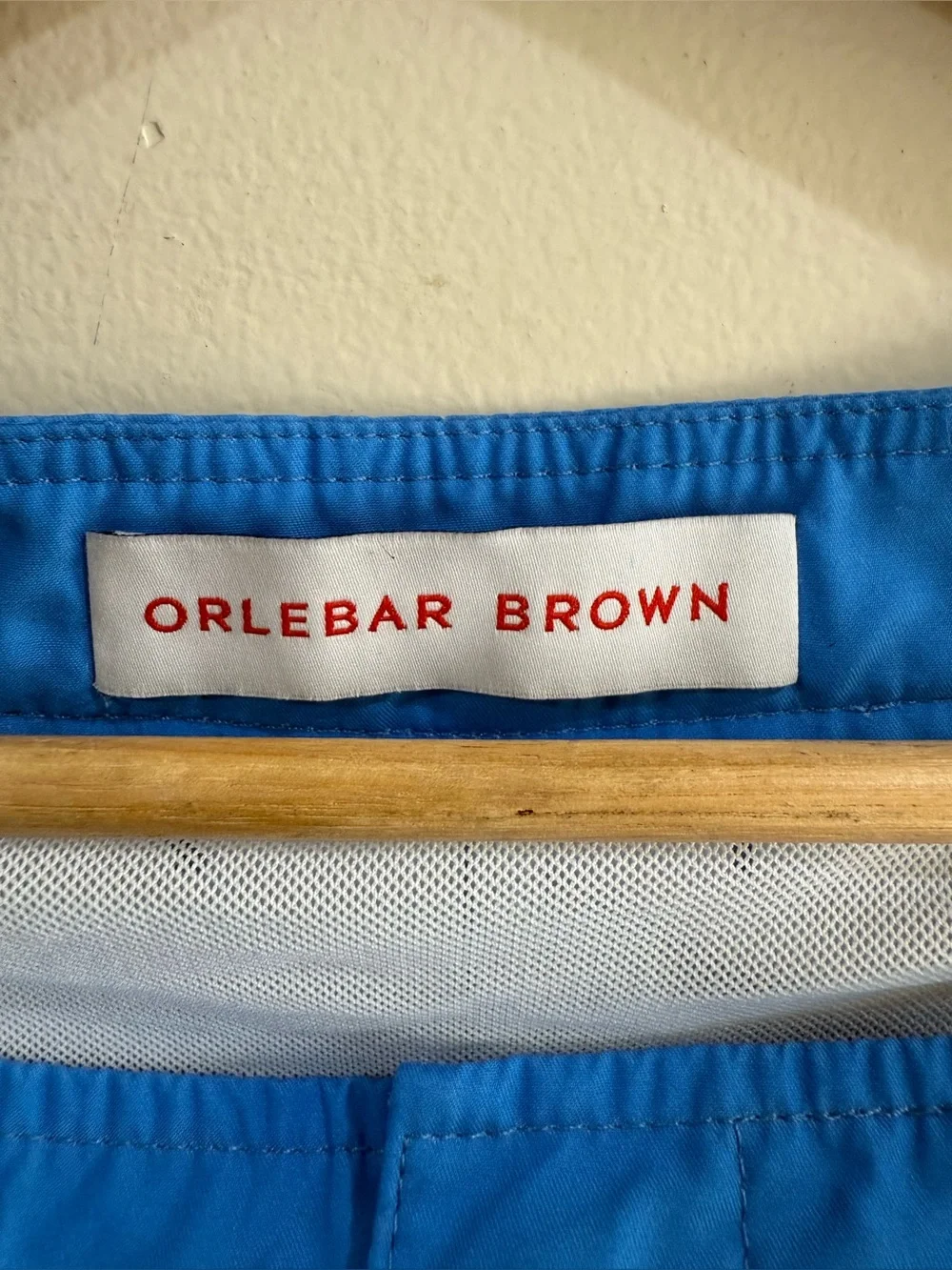 Orlebar Brown vivid blue